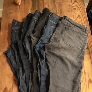 Assorted Gap and Lululemon Tall Men's Bottoms